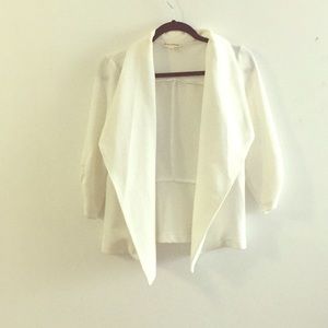 White blazer